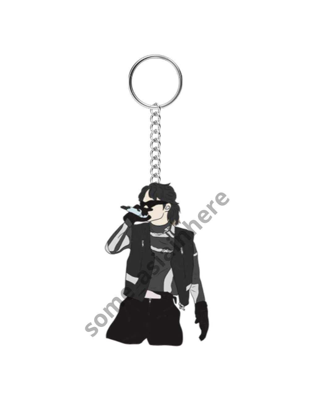 BTS acrylic keychain