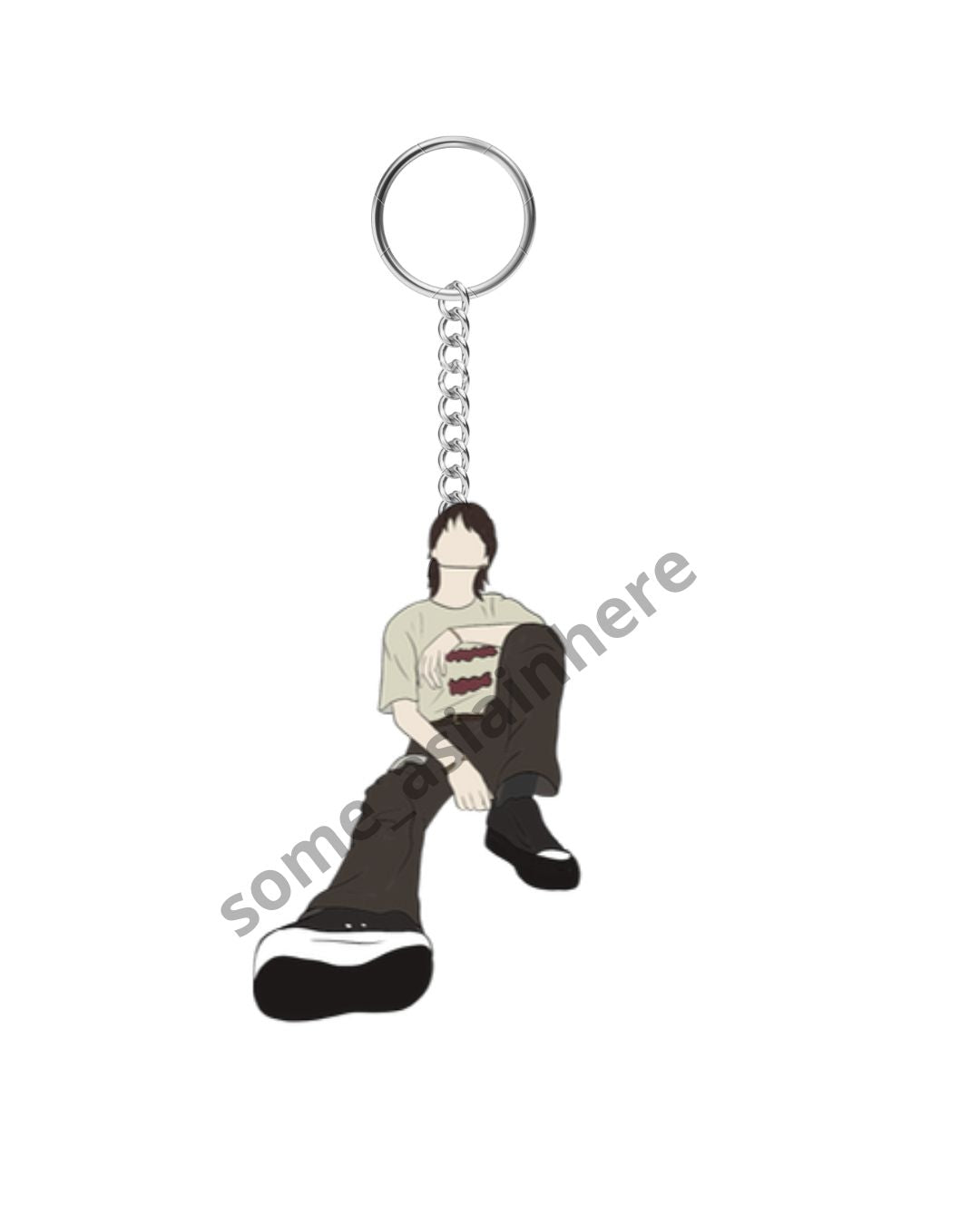 BTS acrylic keychain