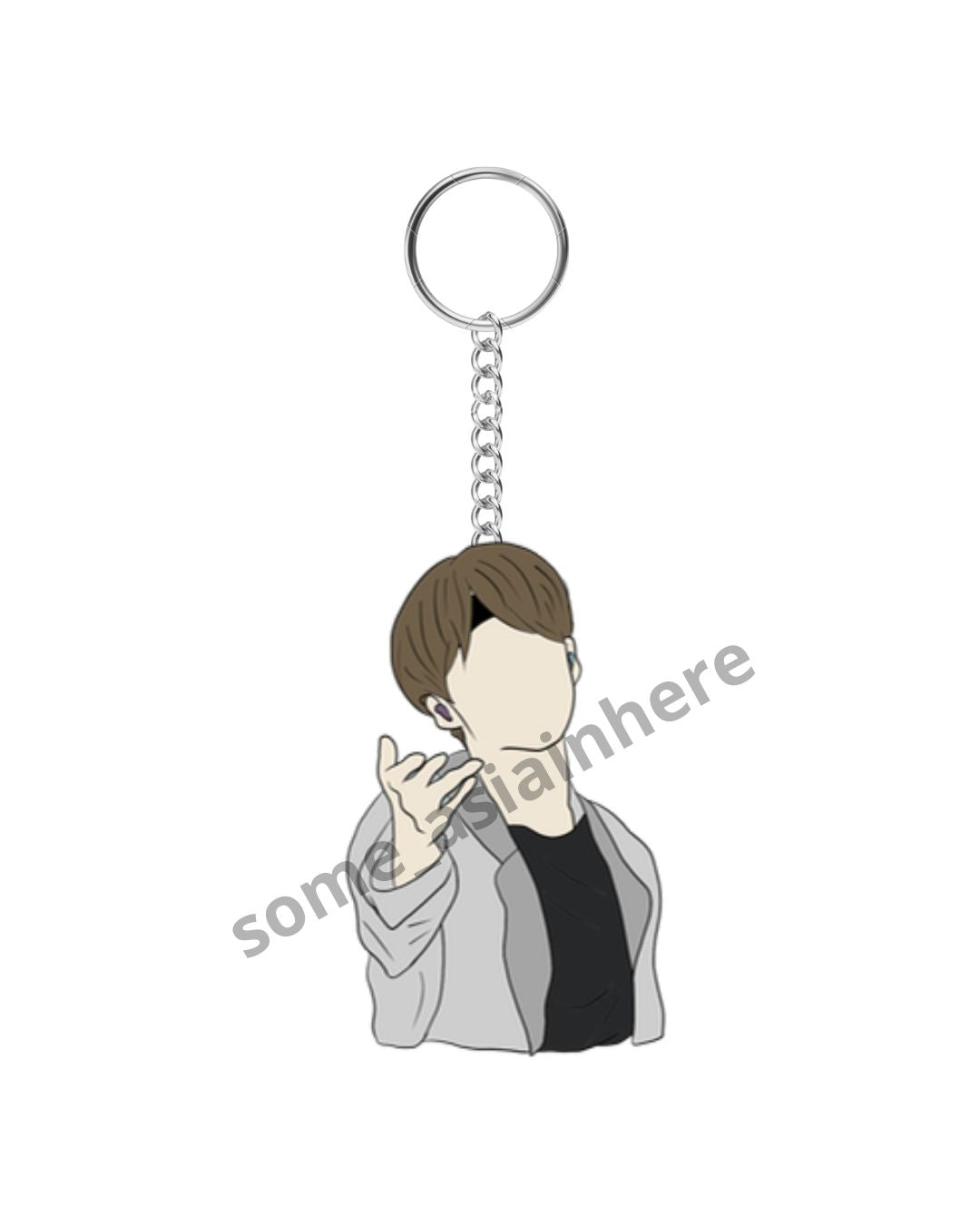 BTS acrylic keychain