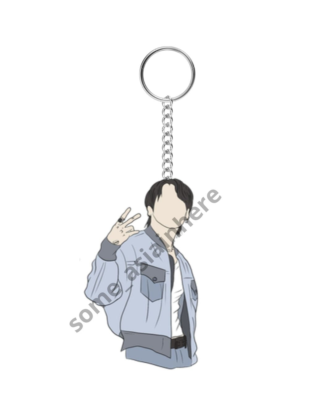 BTS acrylic keychain
