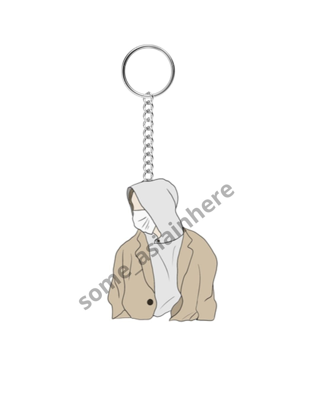 BTS acrylic keychain