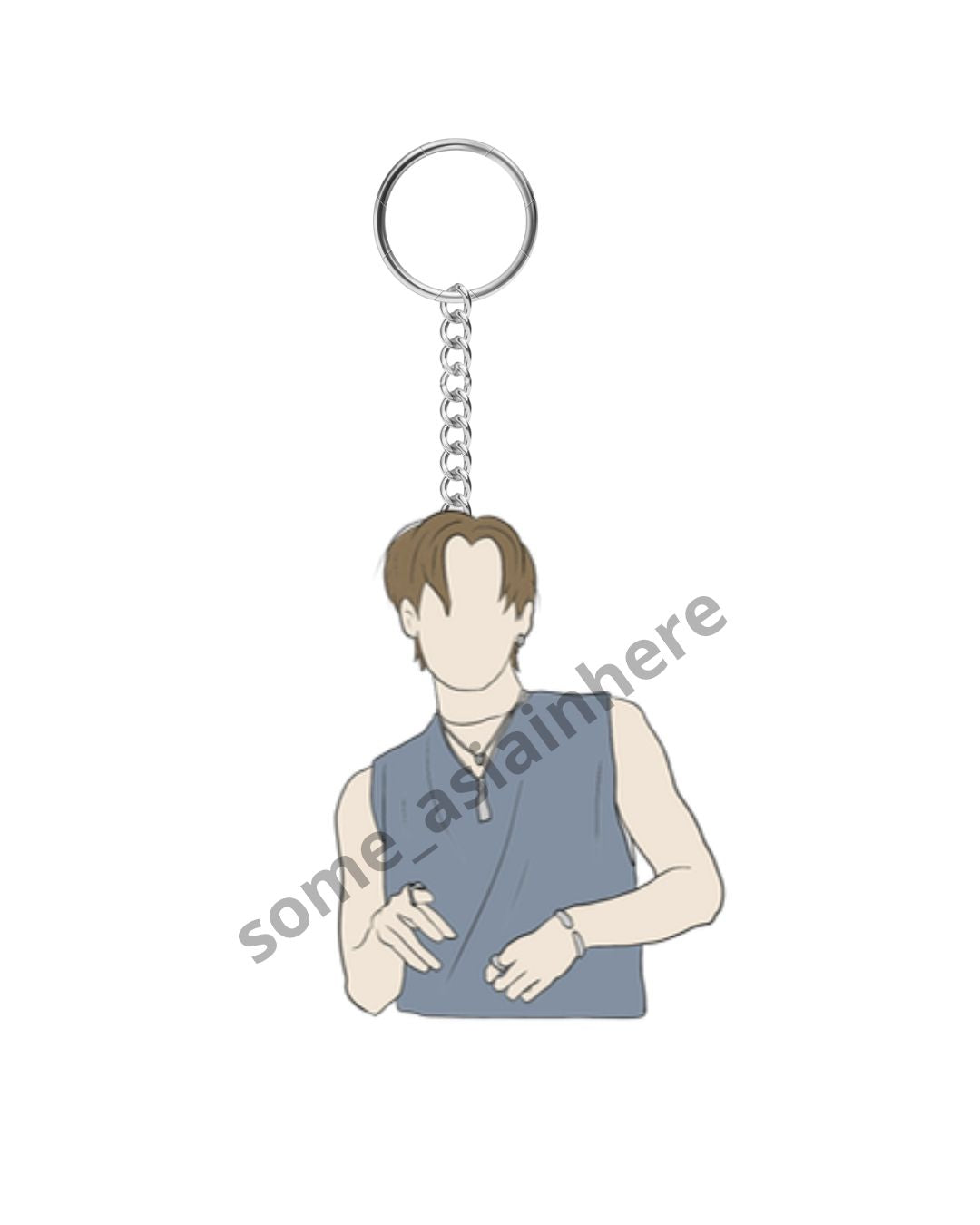 BTS acrylic keychain