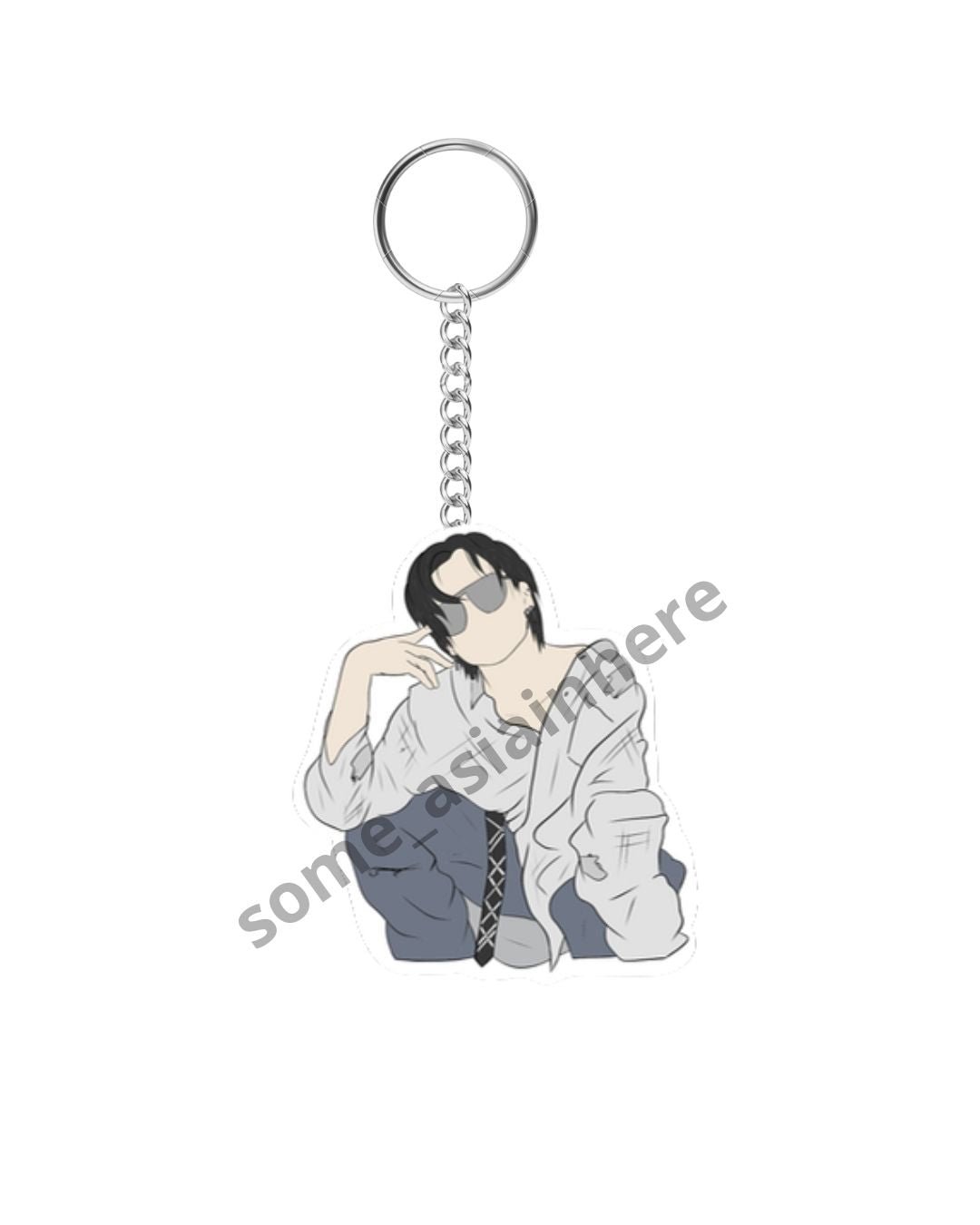Ateez Acrylic Keychain - Wooyoung OUTLET