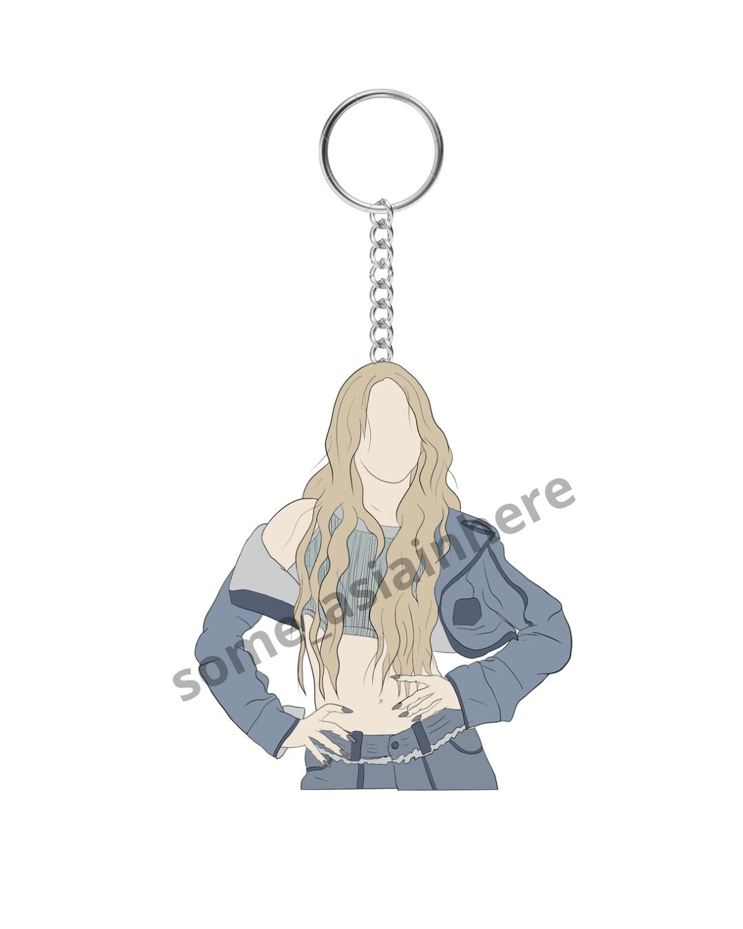 Acrylic keychain I-dle