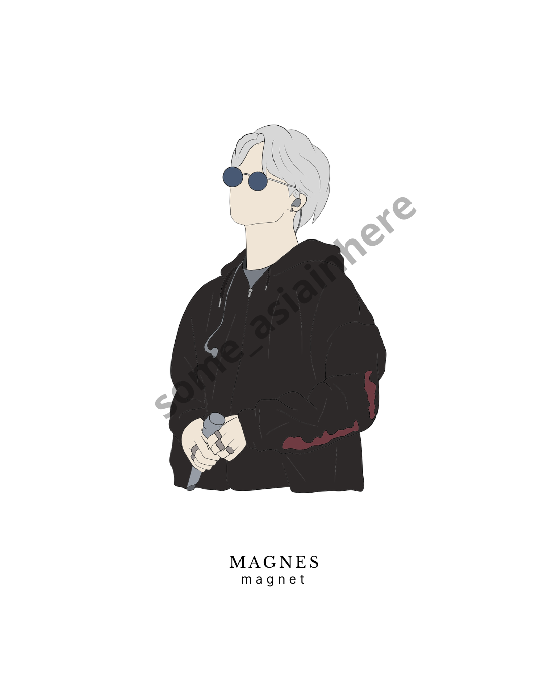 BTS magnet