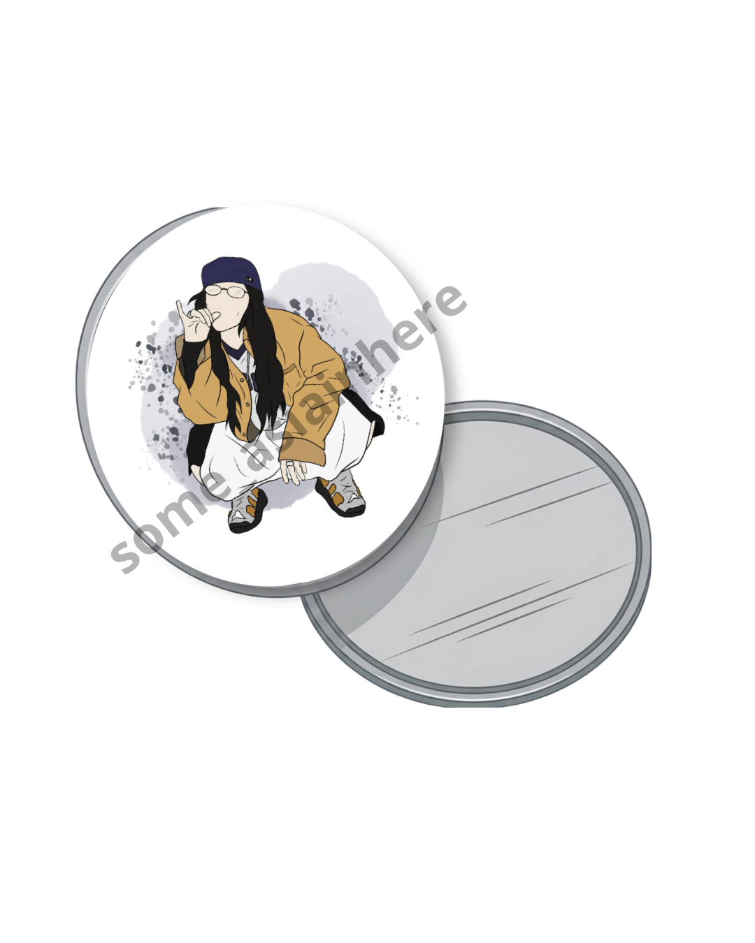 Lusterko kieszonkowe Billie Eilish