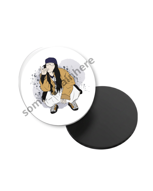 Magnes okrągły Billie Eilish