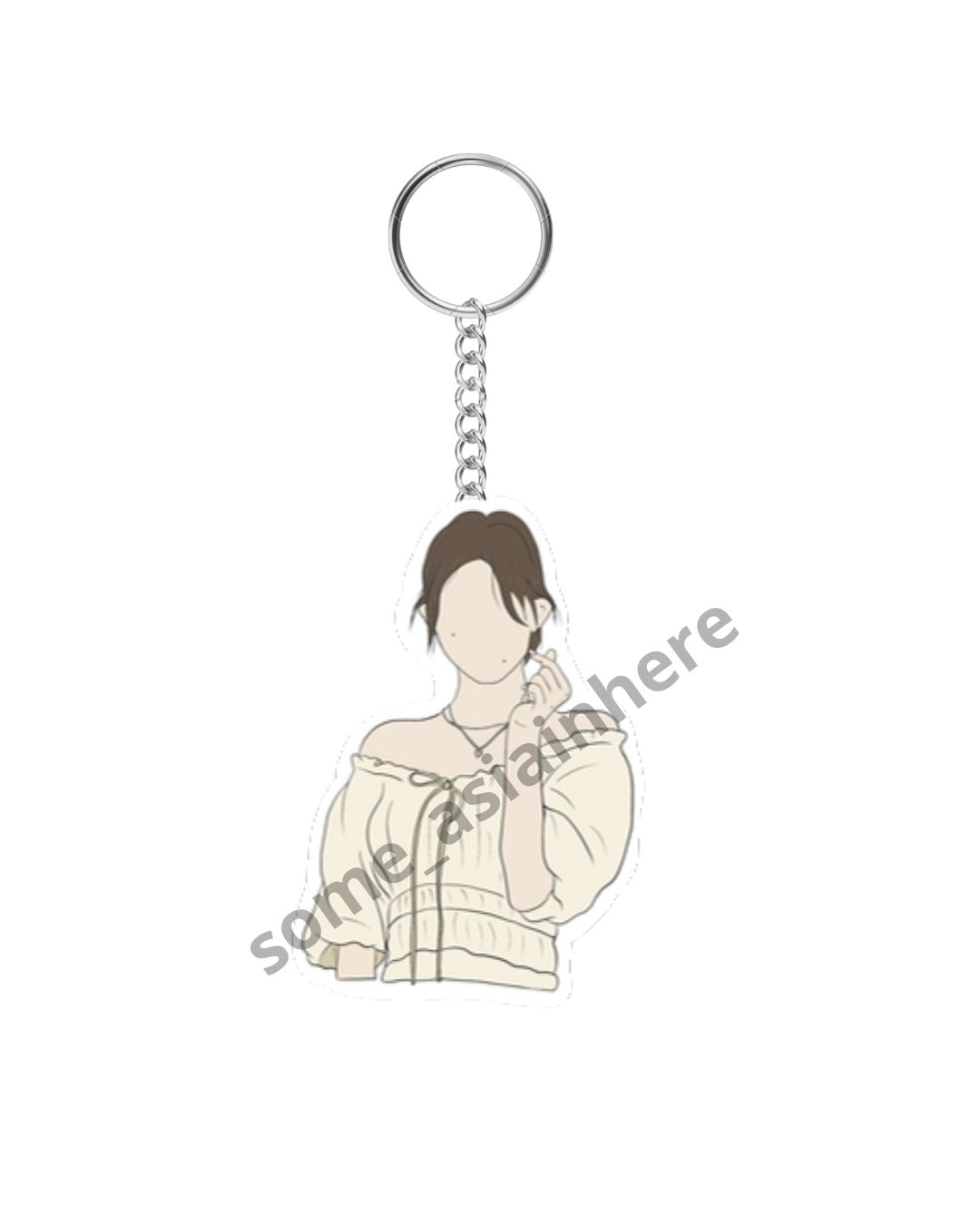 IVE acrylic keychain