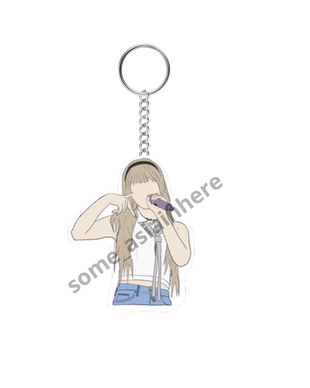 IVE acrylic keychain